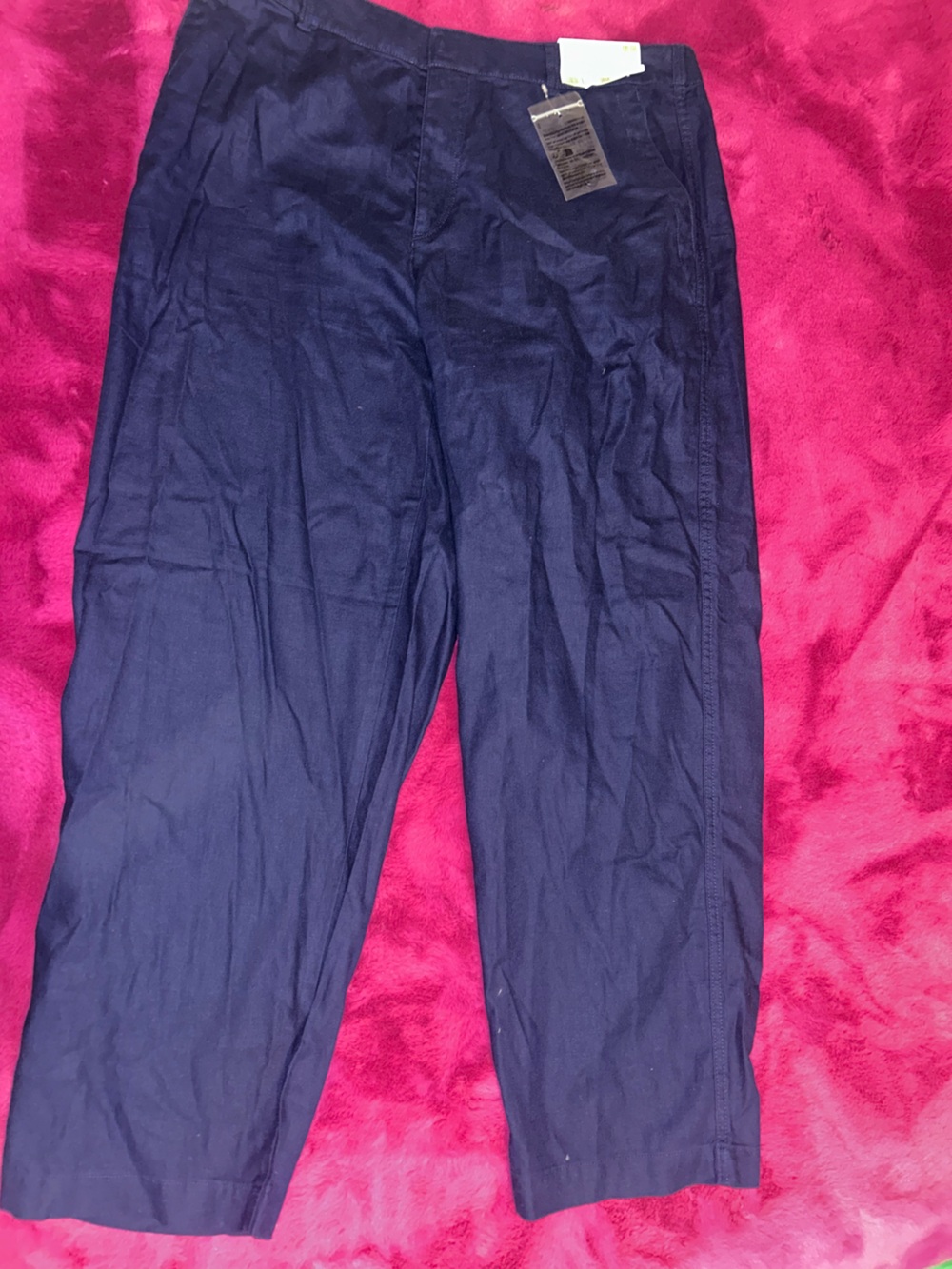 Women’s Uniqlo NEW WITH TAGS Linen Cropped Casual Pants